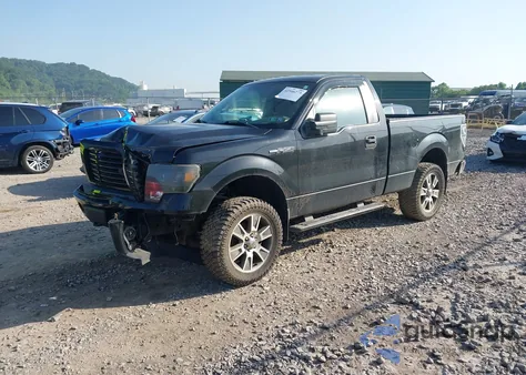 2014 Ford F-150 Stx из США, поврежденный, VIN 1FTMF1EM6EFA87621